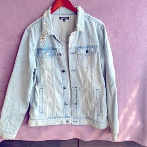 Jeans denim jacket size L